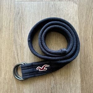 Classic Navy Hollister Belt